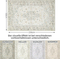 Teppich Vintage-Design Kaschmirimitat