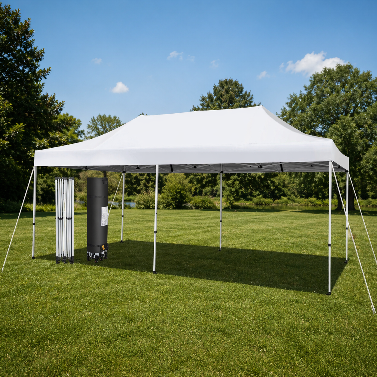 3х6m Faltpavillon Wasserdicht Outdoor Pavillon Garten