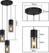 Vintage Pendelleuchte Hängeleuchte LED Deckenlampen Beleuchtung