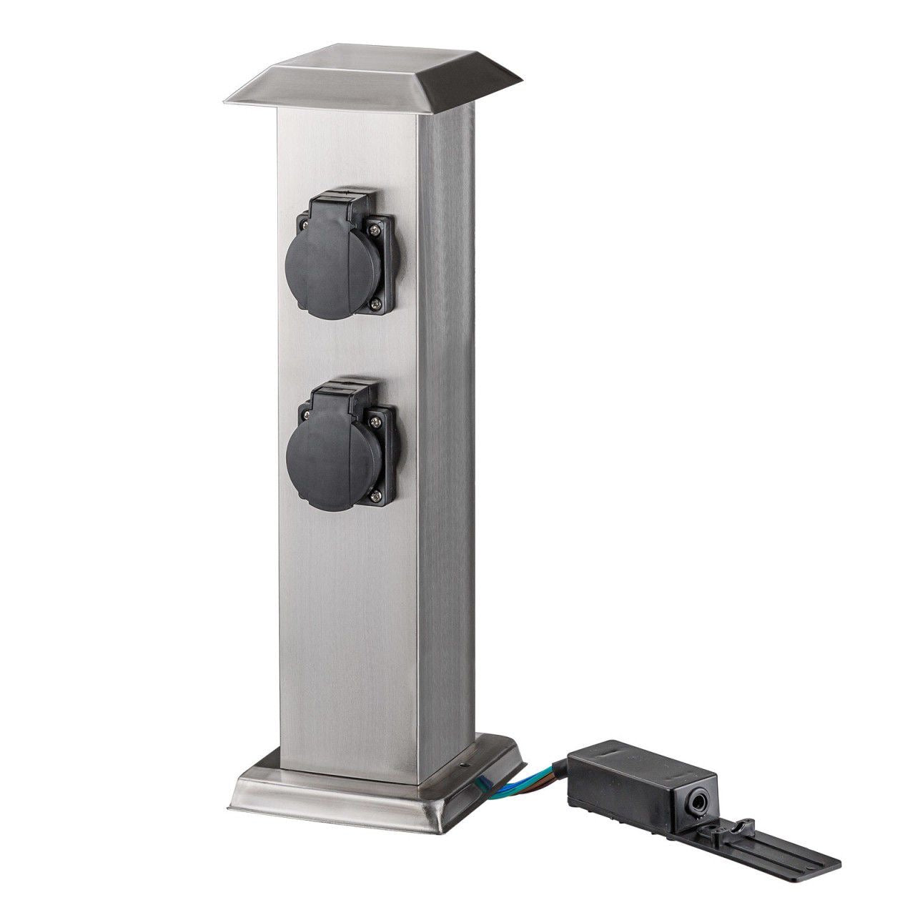 Gartensteckdosensäule Steckdosensäule Gartensteckdosen 4 Steckdosen