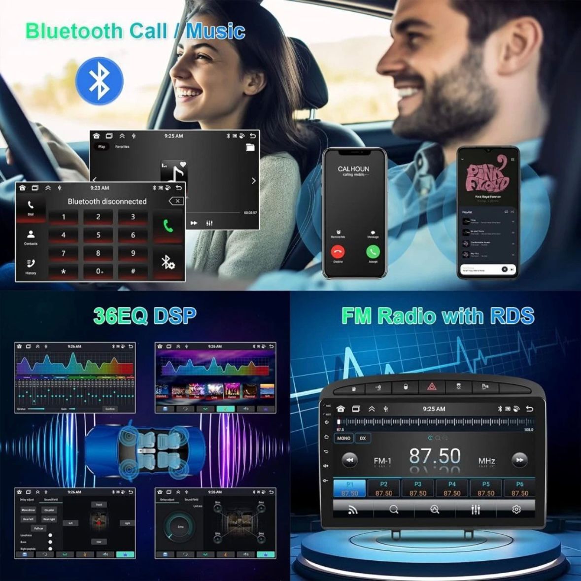Autoradio für Mercedes-Benz A/B Klasse W169 W245 Android 15.0