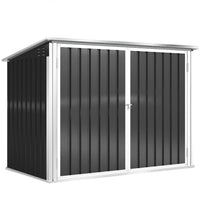 Mülltonnenbox 2x Mülltonnen Gartenbox Müllbox Tonnen Garten