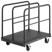 Plattenwagen Transportwagen Plattenroller 816kg 2in1 Lenkrollen