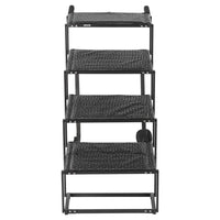 Hundetreppe Auto faltbar Einstiegshilfe Hundeleiter 4 Stufen 113kg