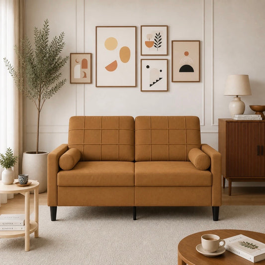 2 Sitzer Couch Sofa Polstersofa Wohnzimmer Couch