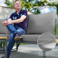 Gartenmöbel Set 6 Personen Gartenlounge Eckbank Möbel
