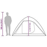 Campingzelt Kuppelzelt Outdoor Zelt Wasserdicht Trekkingzelt 4 Personen