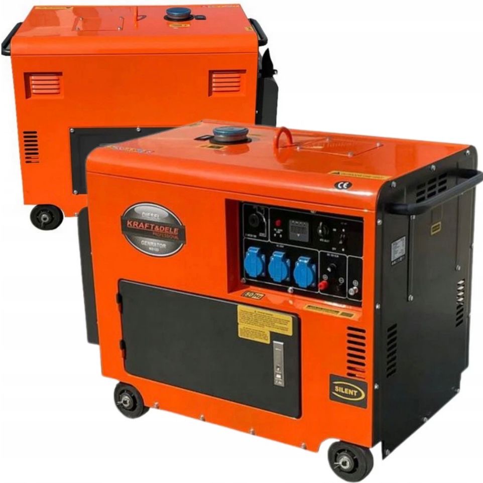 Diesel Generator 7000W Stromaggregat Inverter ATS Notstromaggregat 230V
