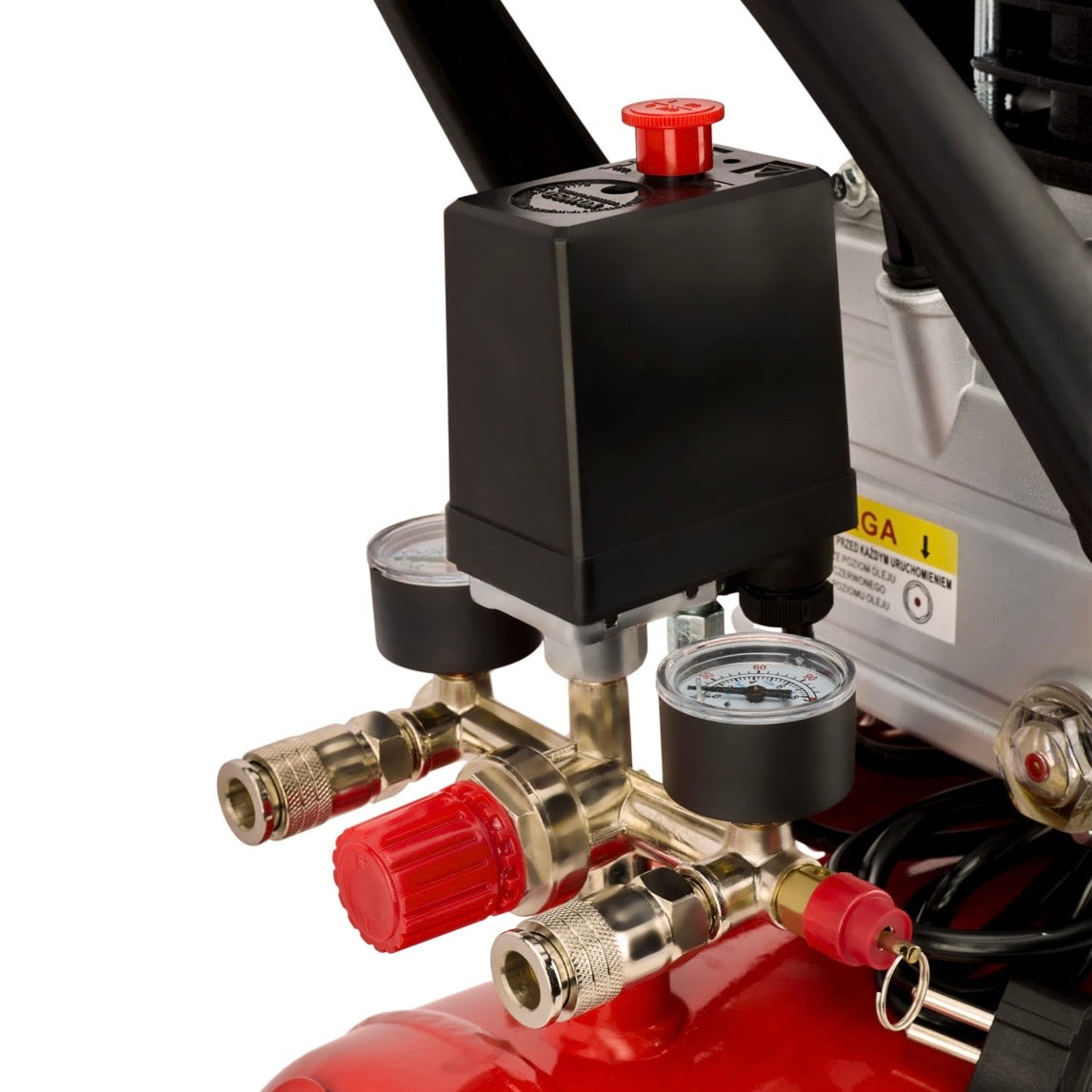 Kompressor 24L 2,8 kW 8 bar Druckluftgerät Drucklufttechnik