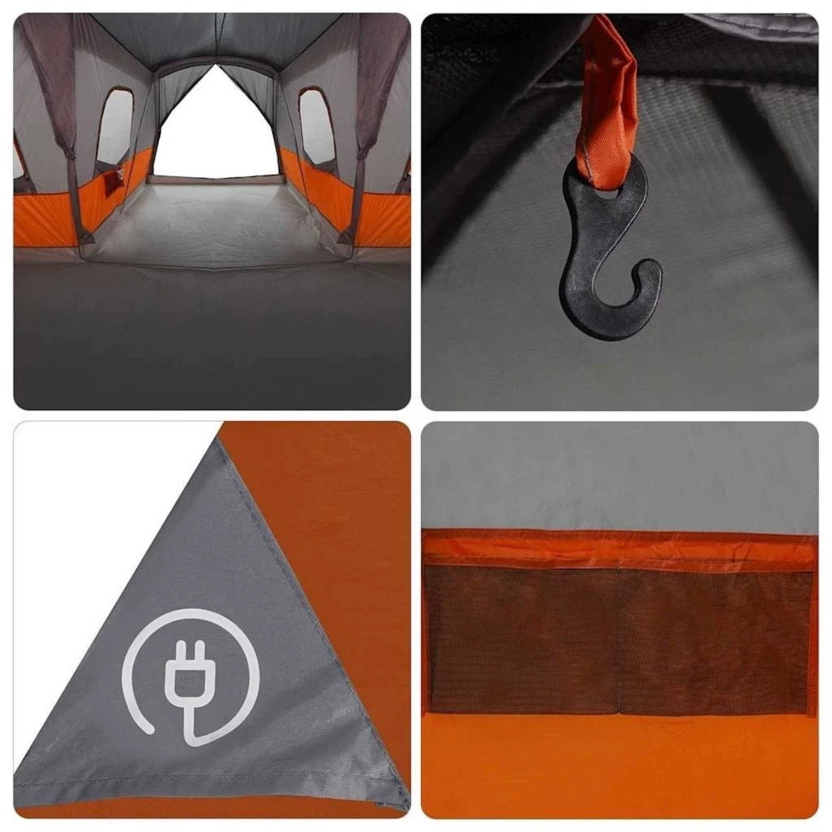 16 Personen Familienzelt Gruppenzelt Campingzelt Outdoor Großzelt Wasserdicht