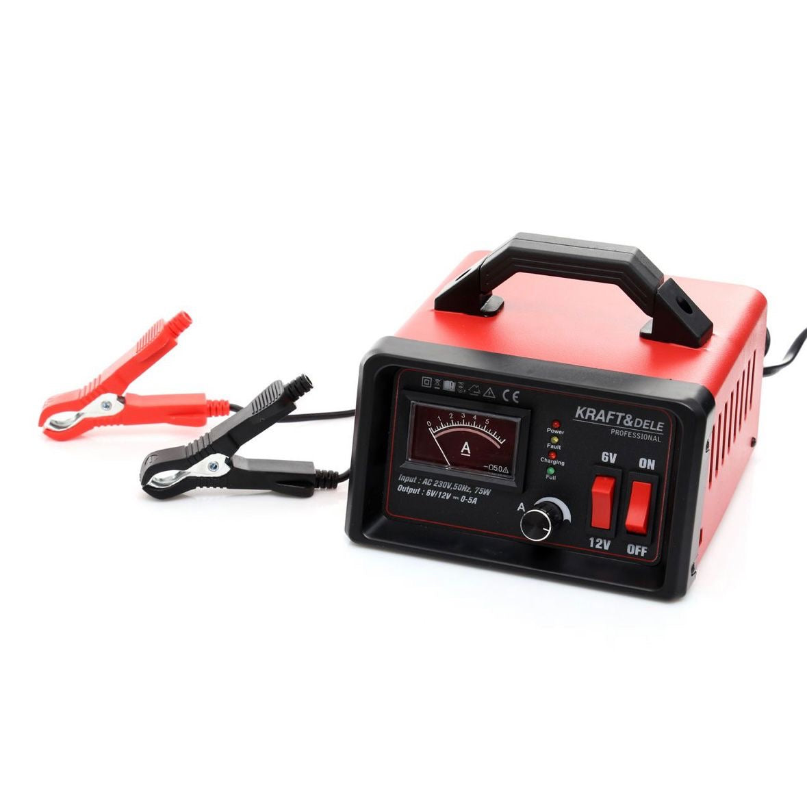 Batterieladegerät 6V 12V Ladegerät Batterie KFZ Werkstatt Autobatterie
