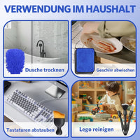 10tlg Autopflege Set Pflege Waschset Auto Reinigung Mikrofaser