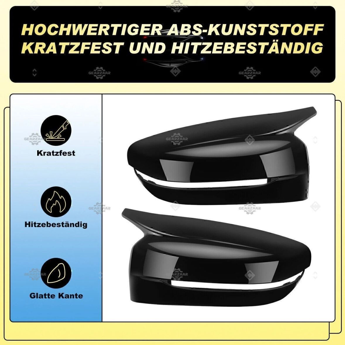 Spiegelkappen Außenspiegel für BMW 5er G30 G31 7er G11 G12 G20 G21