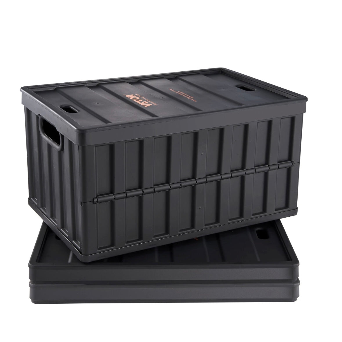 3x Faltbare Aufbewahrungsbox 65L robust & platzsparend