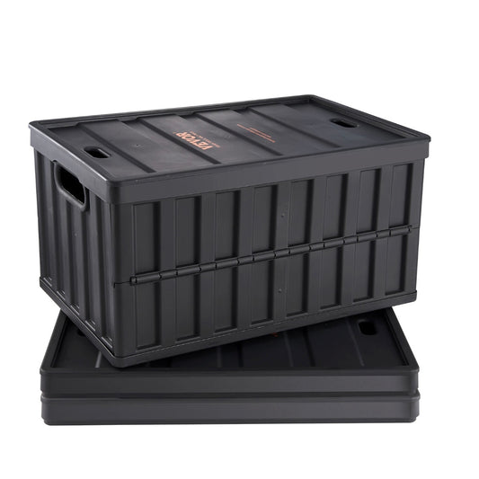 3x Faltbare Aufbewahrungsbox 65L robust & platzsparend