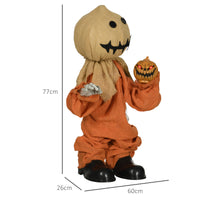 Halloween Vogelscheuche Dekoration Beweglich Geräusche Batteriebetrieben