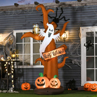 Halloween Aufblasbar LED 274cm Gartendeko Dekoration