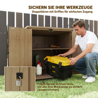 Aufbewahrungsbox Gartenschrank Gartenregal Gartenbox Kissenbox 77x88x90cm