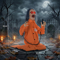 Halloween Gefangener Geist Deko Animatronik Beweglich Soundeffekte