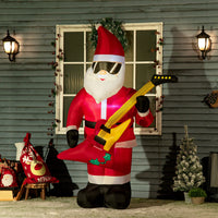 Aufblasbarer Weihnachtsmann 140cm Outdoor Weihnachtsdekoration Gebläse