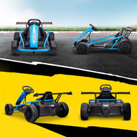 Kinder Elektrokart Gokart 24V Drift Kart Sanftanlauf Musik Hupe