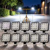 10x 48W LED Arbeitsscheinwerfer 12V 24V Offroad Traktor LKW Bagger