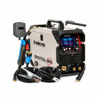 Inverter-Schweißgerät 5in1 MIG/MAG/MMA/TIG mit Synergie-Funktion 250 A