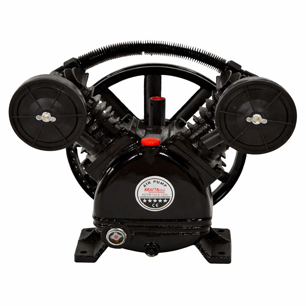 2-Zylinder Kompressorpumpe V-0.48/8 480l/min 8bar ölgeschmiert