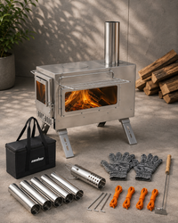Holzofen Zeltofen Campingofen Outdoor Heizung Trekking Camping Herd
