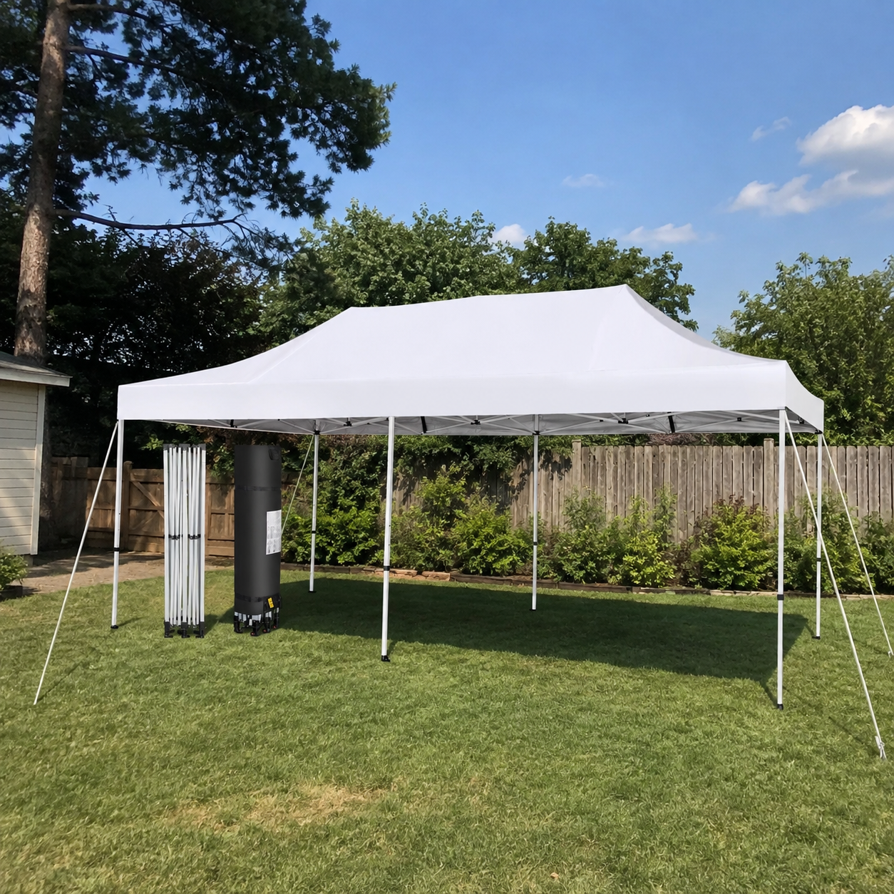 Faltpavillon 3x6m Pop Up Pavillon Gartenpavillon Wasserdicht