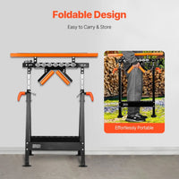 Rollenständer 200kg Rollenbock Höhenverstellbar 84-127cm Arbeitsbock Bock