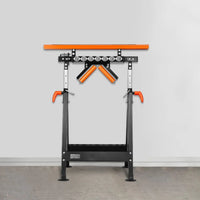Rollenständer 200kg Rollenbock Höhenverstellbar 84-127cm Arbeitsbock Bock