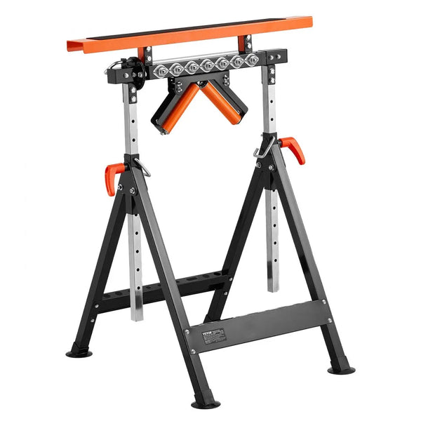 Rollenständer 200kg Rollenbock Höhenverstellbar 84-127cm Arbeitsbock Bock