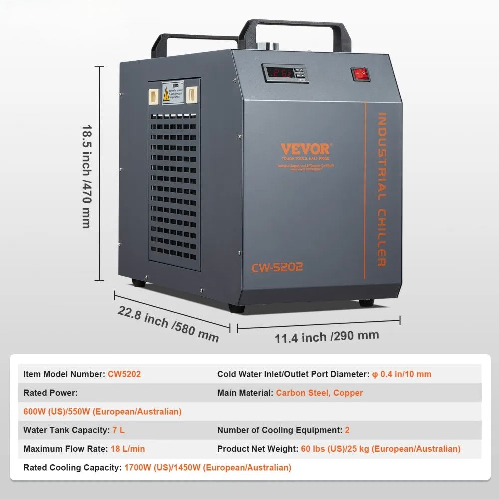 Wasserkühler CW-5202 Laser Chiller