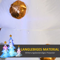 3er-Set Aufblasbare Weihnachtsbäume Gebläse Indoor Outdoor