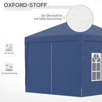 Pavillon 3x3m Pop-up Zelt Faltpavillon Pavillon Überdachung