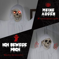Halloween Dekoration Gespenst Soundfunktion Spezialeffekte 153cm
