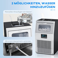Eiswürfelmaschine LED Beleuchtung Eiswürfelbereiter Eismaschine