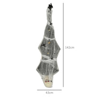 Halloween Mumie 170cm Soundfunktion Bewegungssensor LED-Lichter Deko