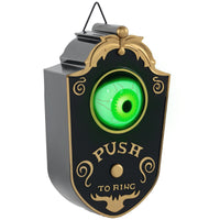 Halloween Deko Türglocke Horror-Auge Geräuschsensor Touchsensor Beweglich
