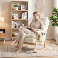 Schaukelstuhl Relaxstuhl Stuhl Möbel Wohnzimmer