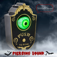 Halloween Deko Türglocke Horror-Auge Geräuschsensor Touchsensor Beweglich