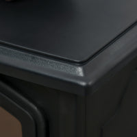 Elektrokamin Flammeneffekt 1000W-2000W 36x24x45cm Heizen