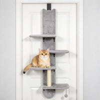 Katzenkletterwand Wandkratzbaum Sisal Kratzstamm Katzentreppe