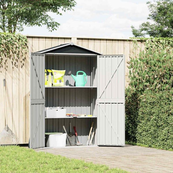 Gartenschrank Geräteschrank Werkzeugschrank Metallschrank Gerätehaus