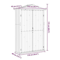 Gartenschrank Geräteschrank Werkzeugschrank Metallschrank Gerätehaus