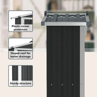 Gartenschrank Geräteschrank Werkzeugschrank Metallschrank Gerätehaus
