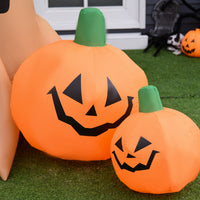 Halloween Aufblasbare Spukbaum Luftfigur Aufleuchtend Gartendeko