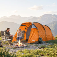 Tunnelzelt Campingzelt Outdoor Camping 426x206x154cm Wasserdicht