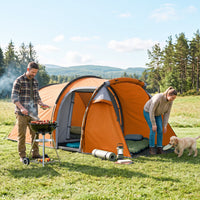 Tunnelzelt Campingzelt Outdoor Camping 426x206x154cm Wasserdicht